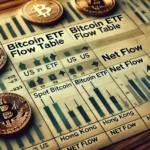 bitcoin etf flow table