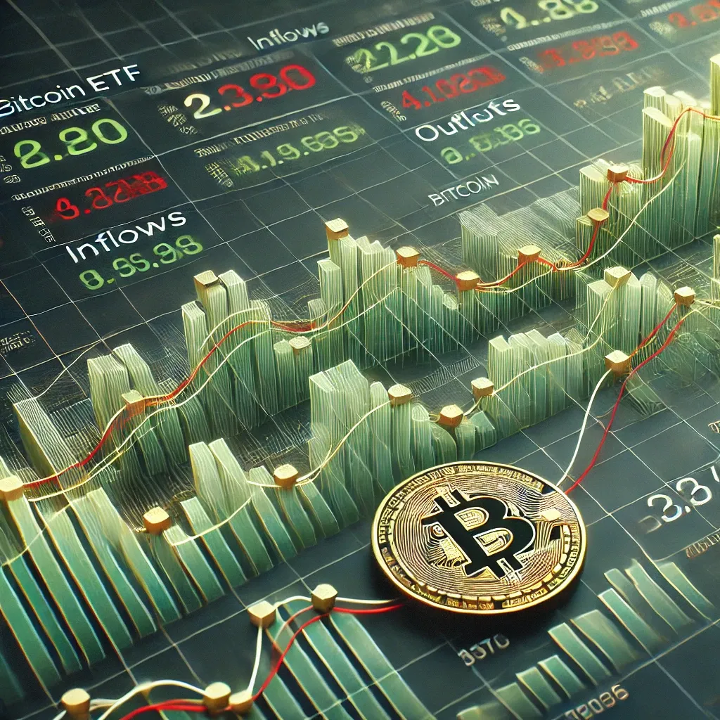 bitcoin etf inflow chart