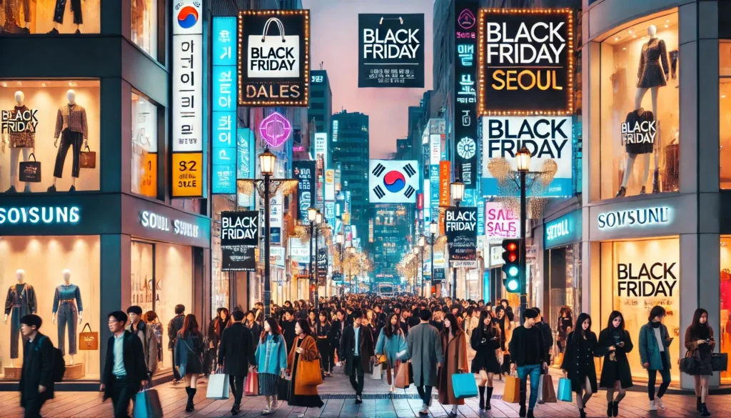 black friday korea