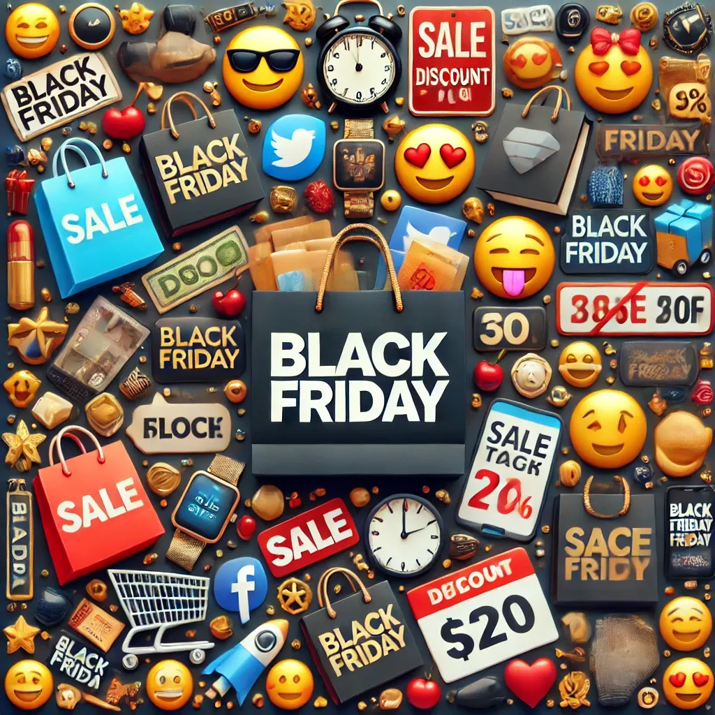 black friday emoji