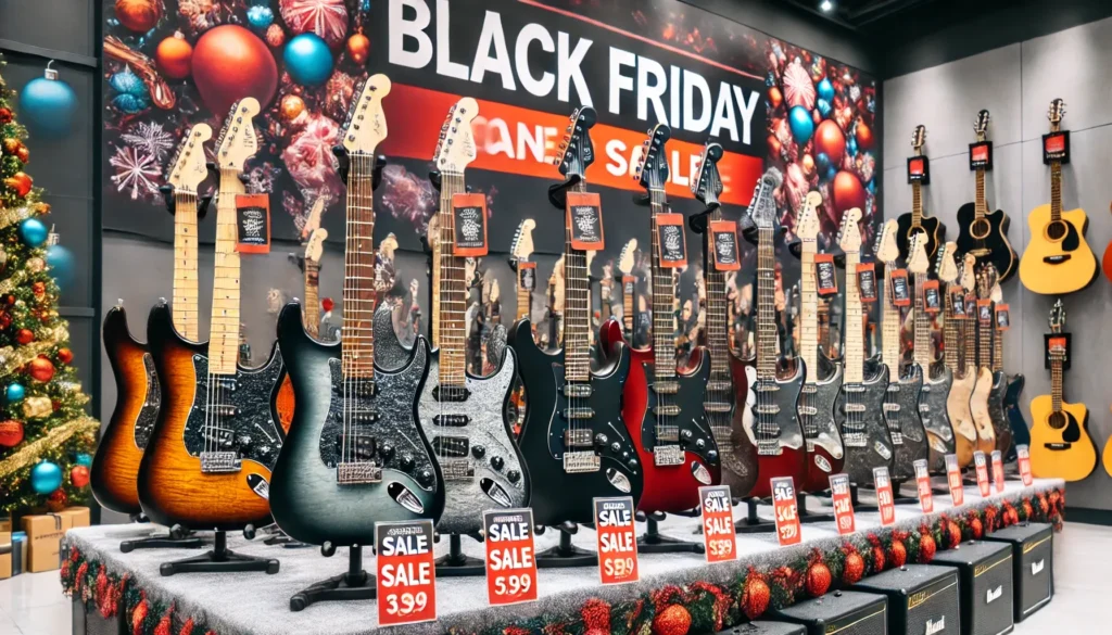 black friday electric guitar