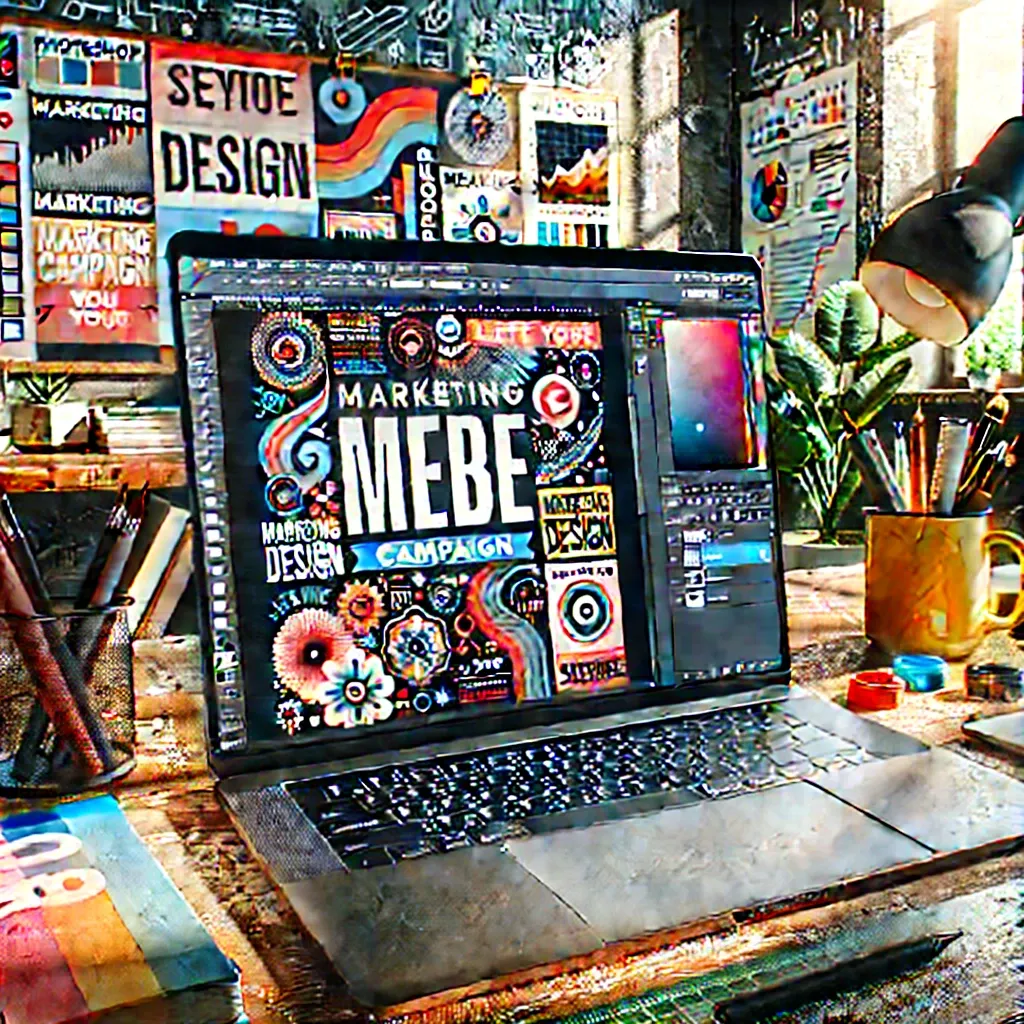 Photoshop marketing design