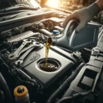 Santa Fe DM engine oil exchange cost