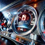 Engine oil warning light sensor failure