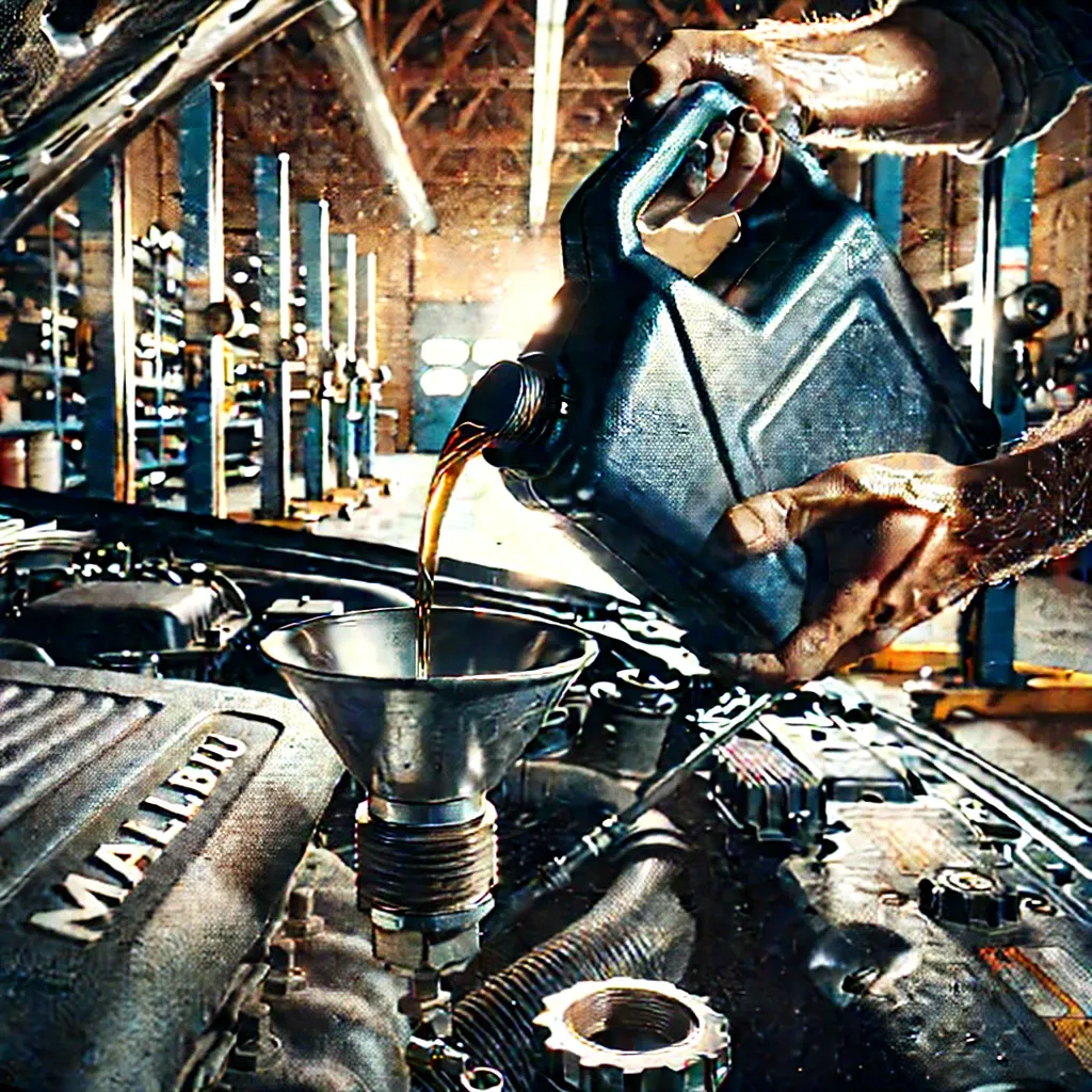 Malibu engine oil replacement cost