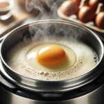 Pressure cooker baked egg time
