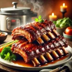 Pressure cooker ribs steamed recipe