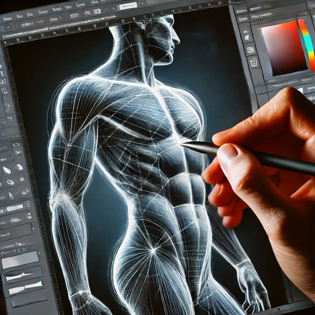 Photoshop figure drawing