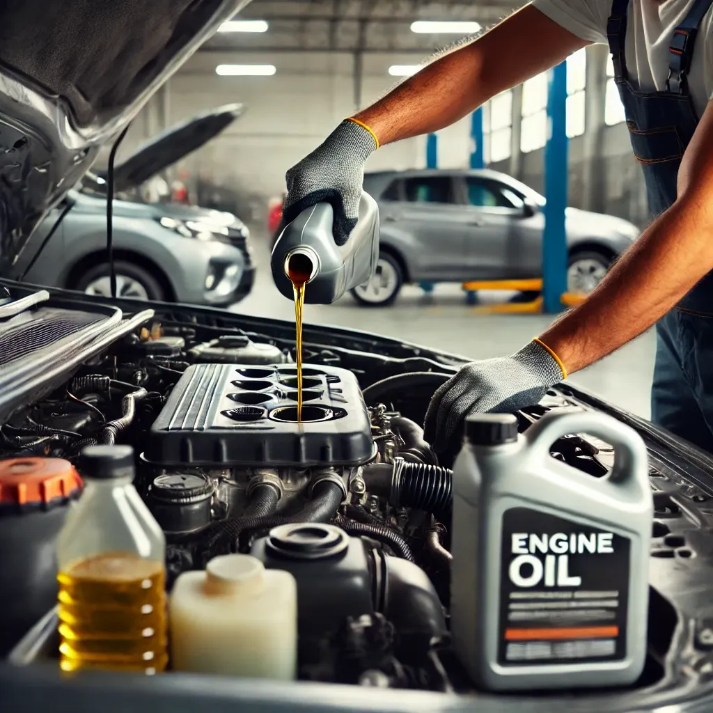 Engine oil replacement cost