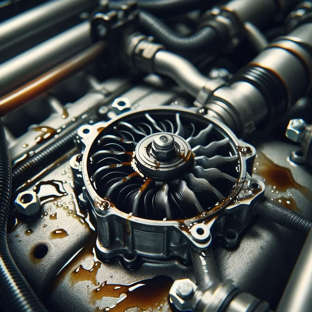 Engine oil fan
