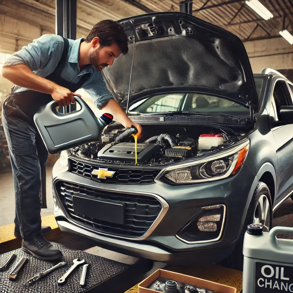 Spark engine oil exchange cost