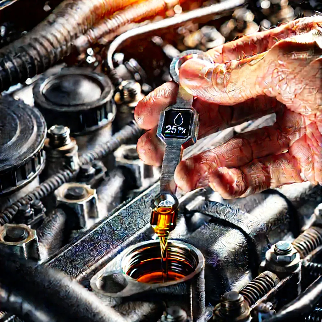 How to check the engine oil type