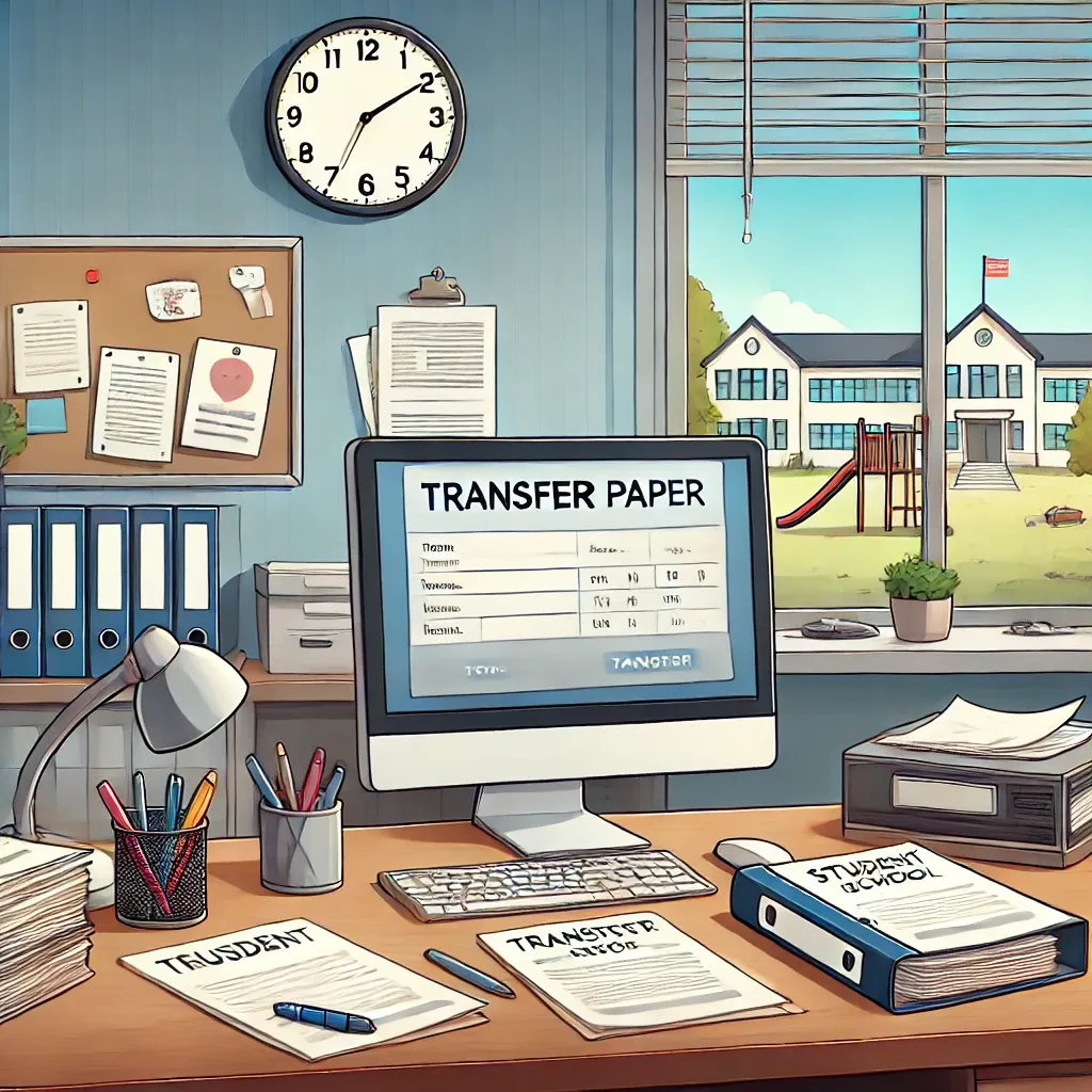 Elementary school student transfer procedure