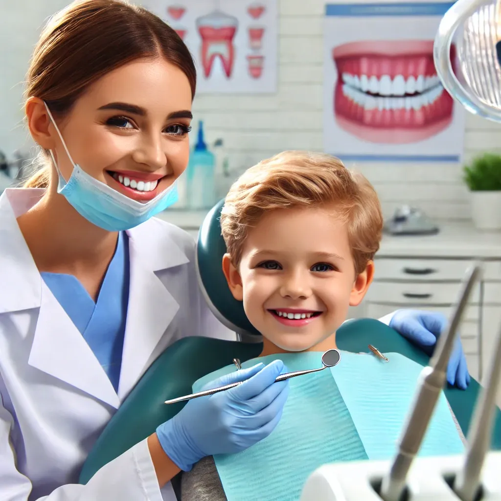 Elementary school teeth correction