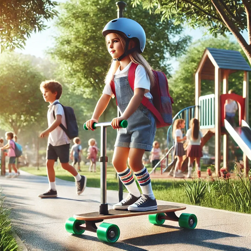 Elementary school kickboard