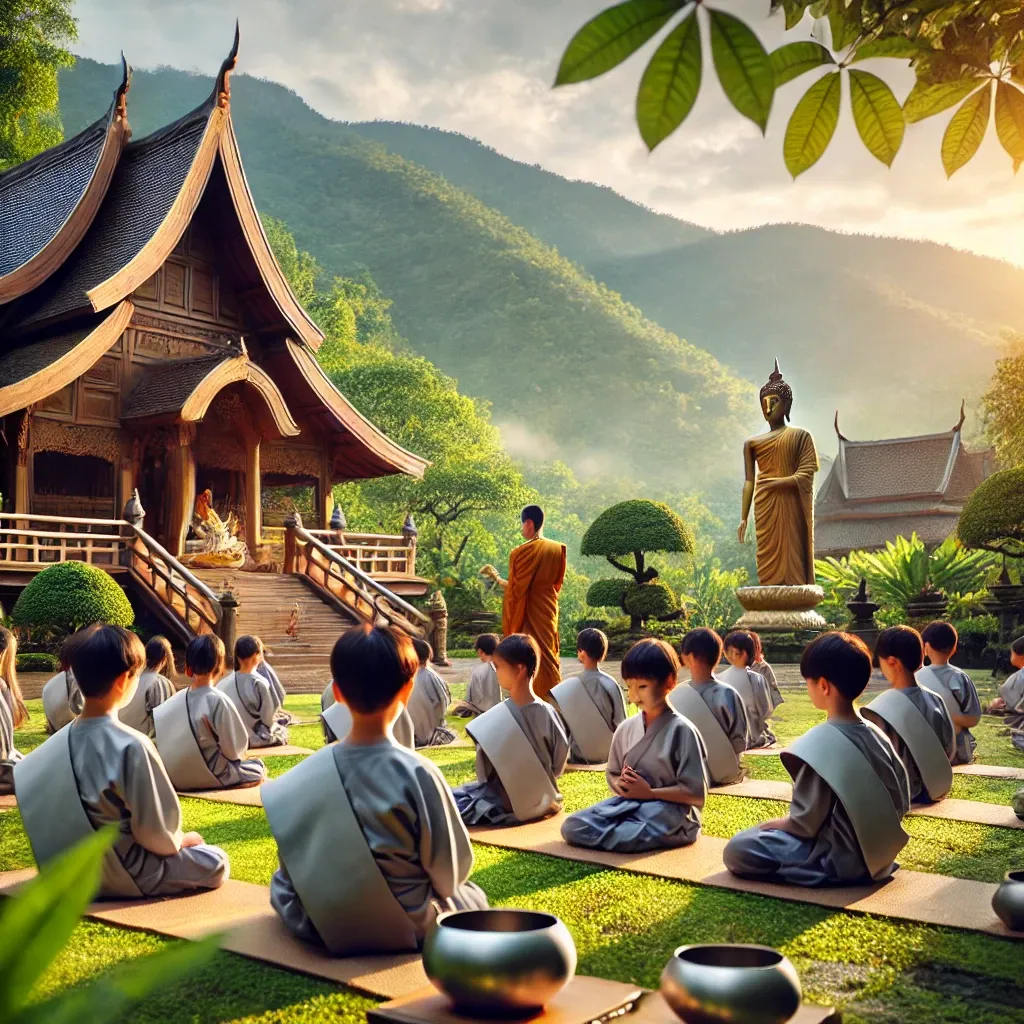 Elementary School Temple Stay