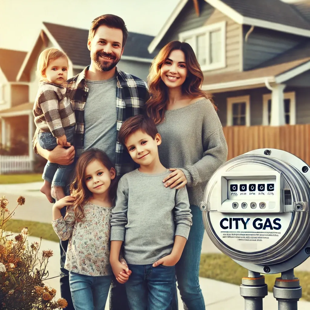 City gas multi -children benefits