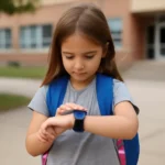Elementary student kids phone watch