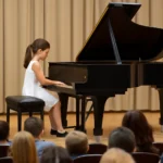 Elementary school piano concert