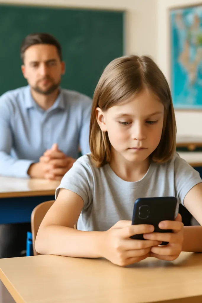 Elementary school smartphone
