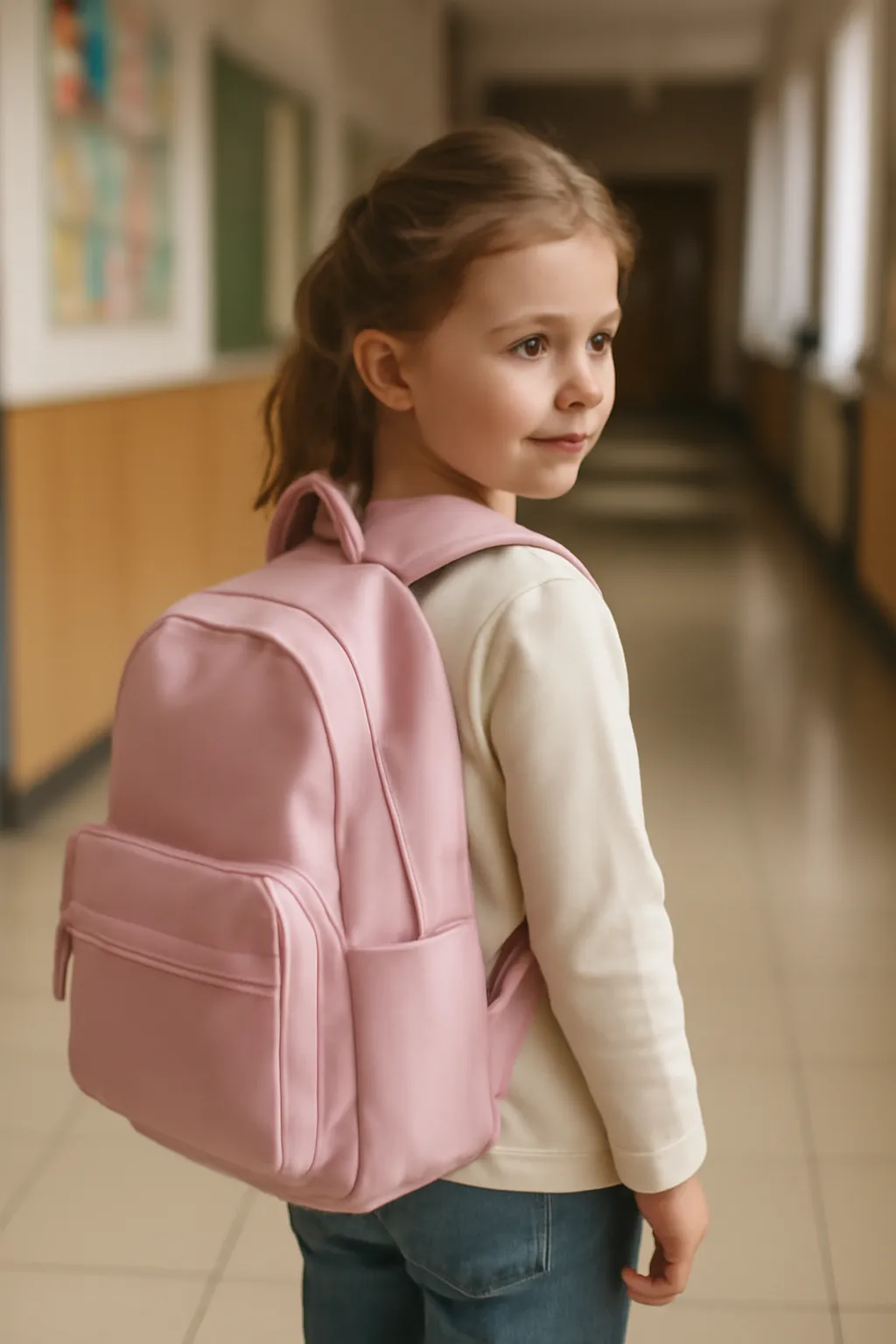 Backpack brand in the first year of elementary school students