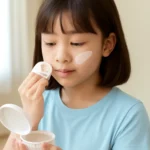 Elementary school student sun cream cushion