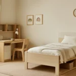 Hanssem Elementary School Student Desk Bed Set