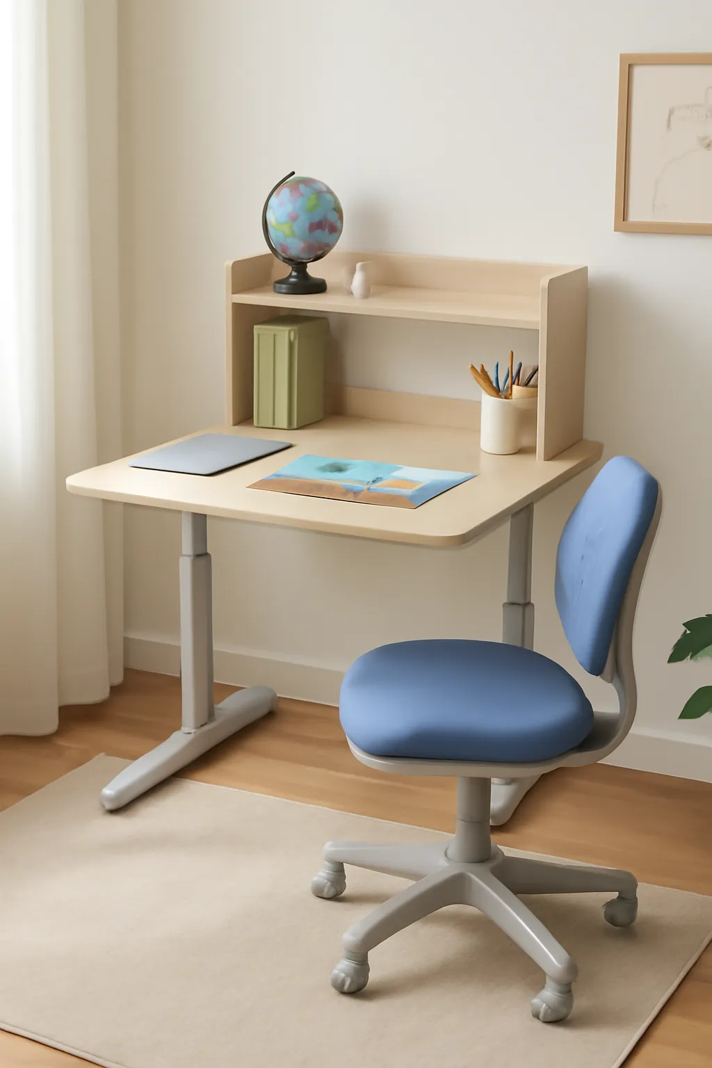 Elementary School Student Desk Set 1400