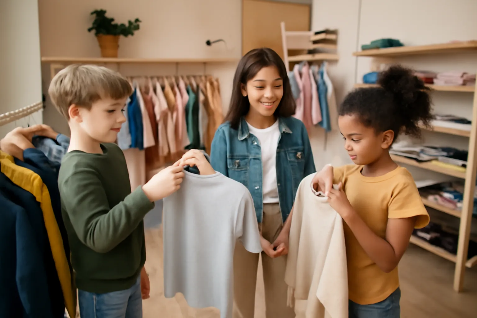 Recommended for elementary school clothes shopping mall