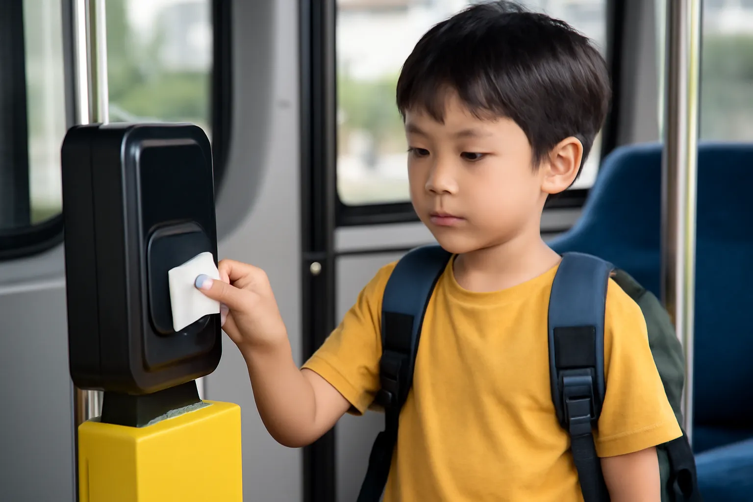 Busan Elementary School Student Transportation Card Price