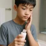 Middle school student lotion