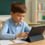 Elementary school laptop pad