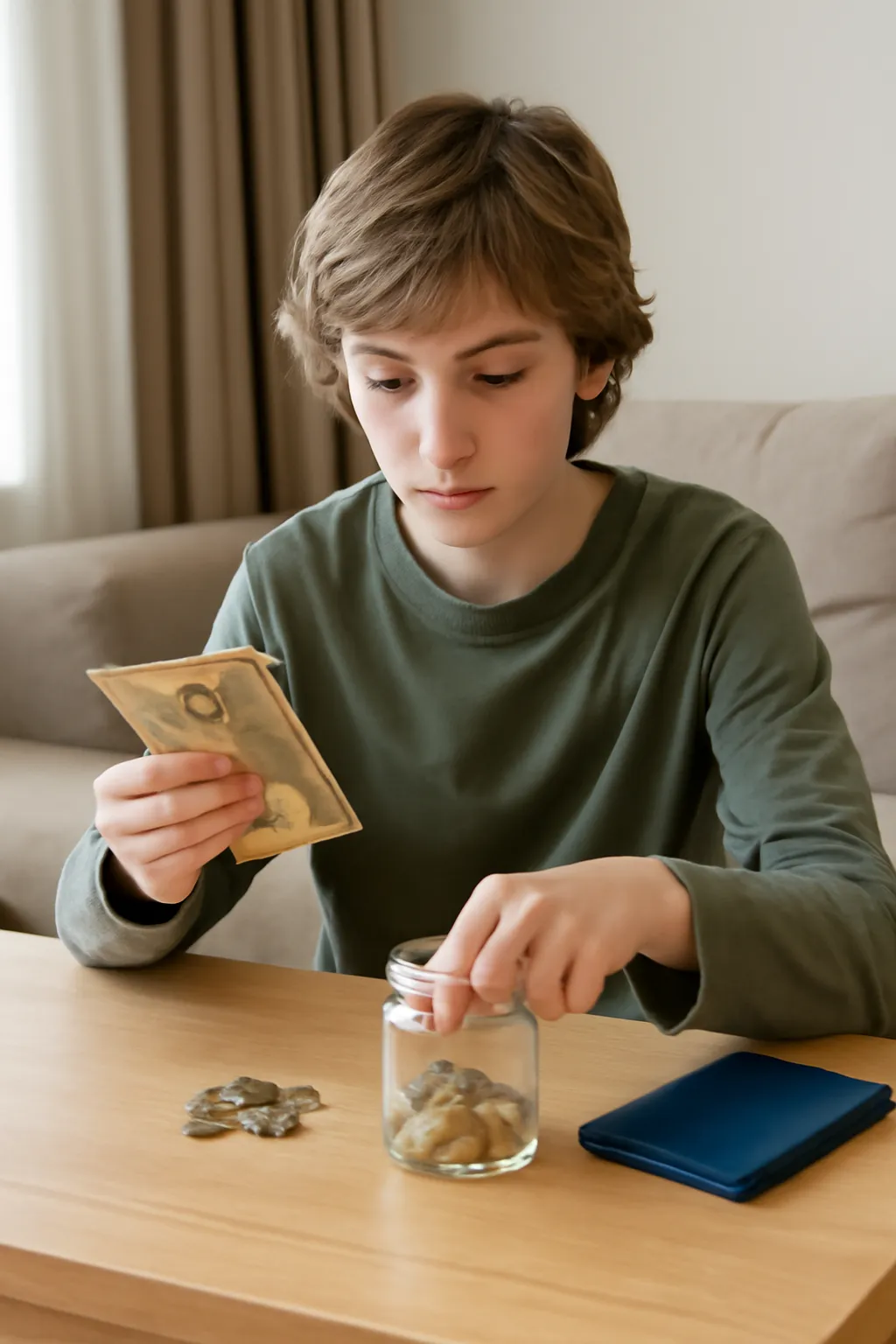 Middle school student pocket money