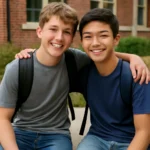 Middle school student friend
