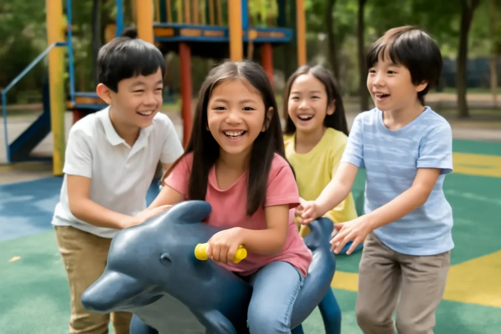 Elementary school student playful place Incheon