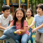 Elementary school student playful place Incheon