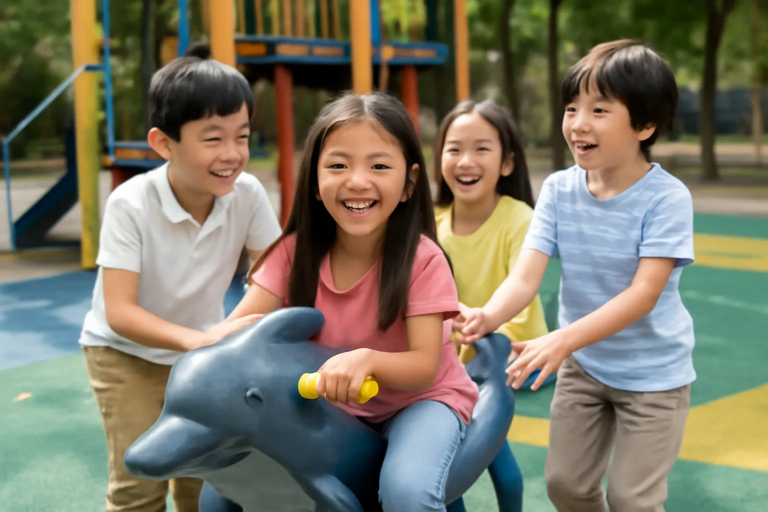Elementary school student playful place Incheon
