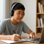 Middle School Student EBS Internet Lecture