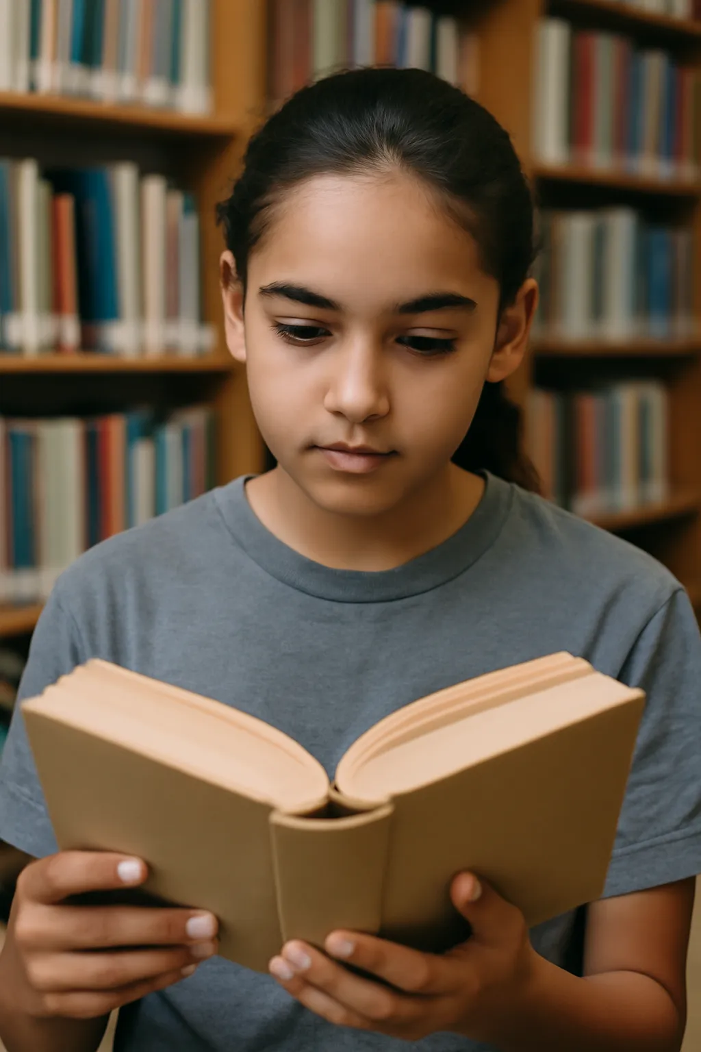 Middle school student recommended book