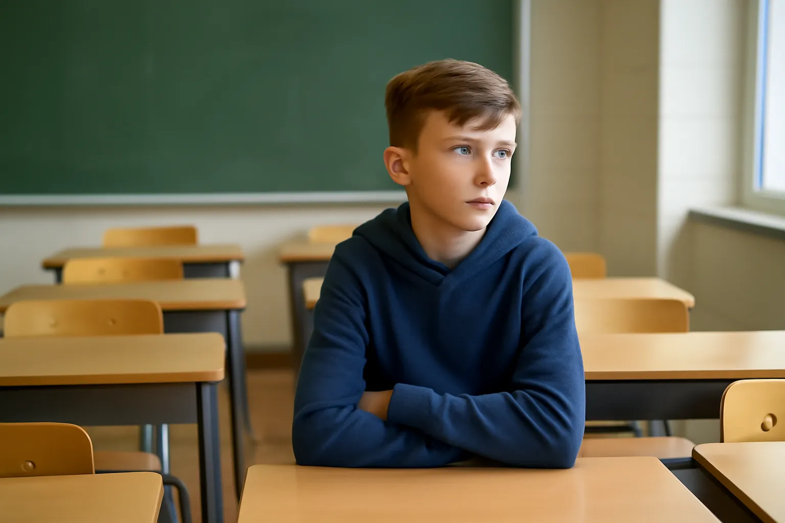 Middle school student absence