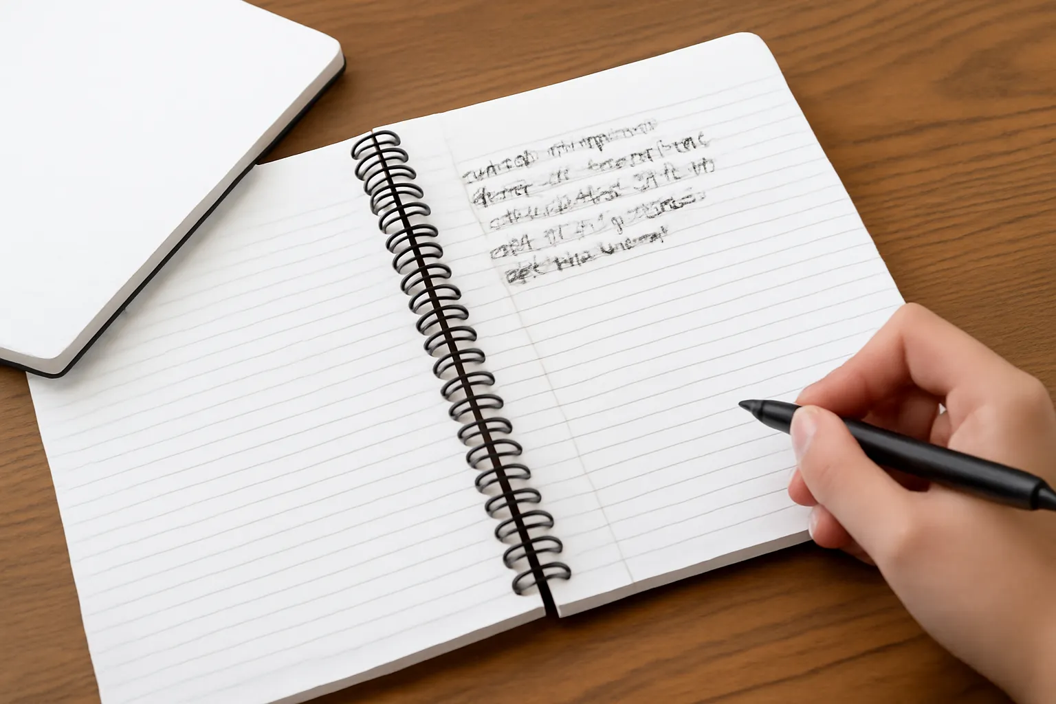 Middle school student note size