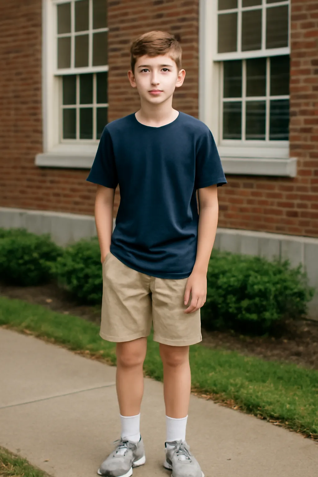 Middle school shorts