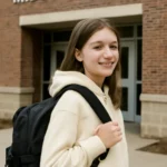 Middle school student brand bag