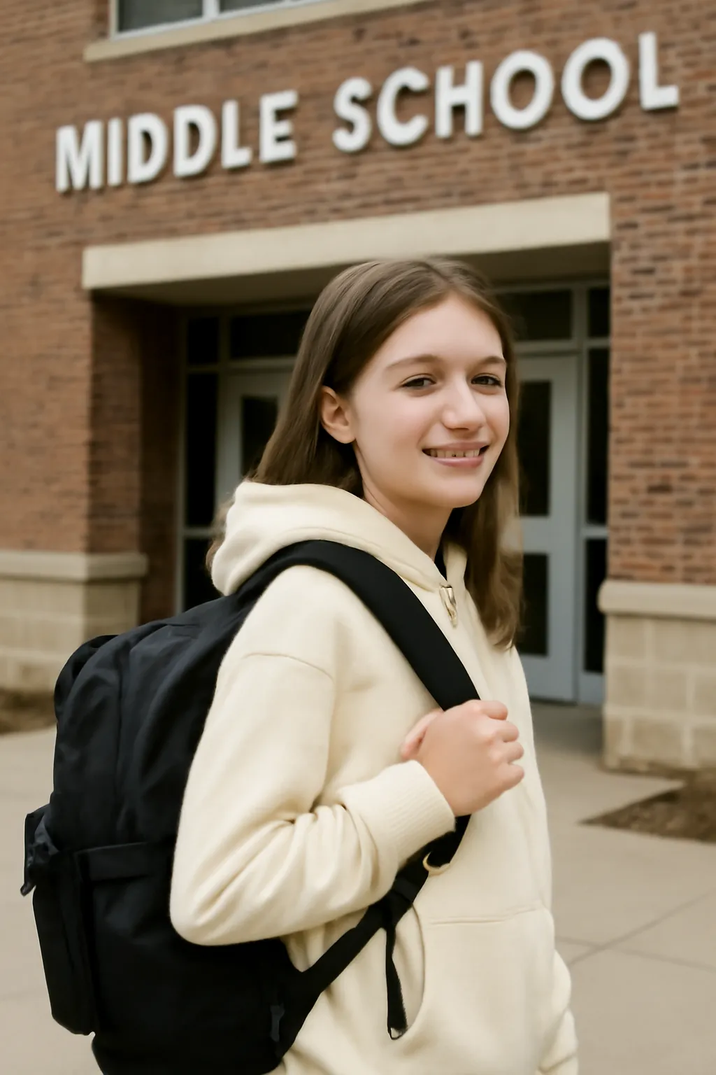 Middle school student brand bag