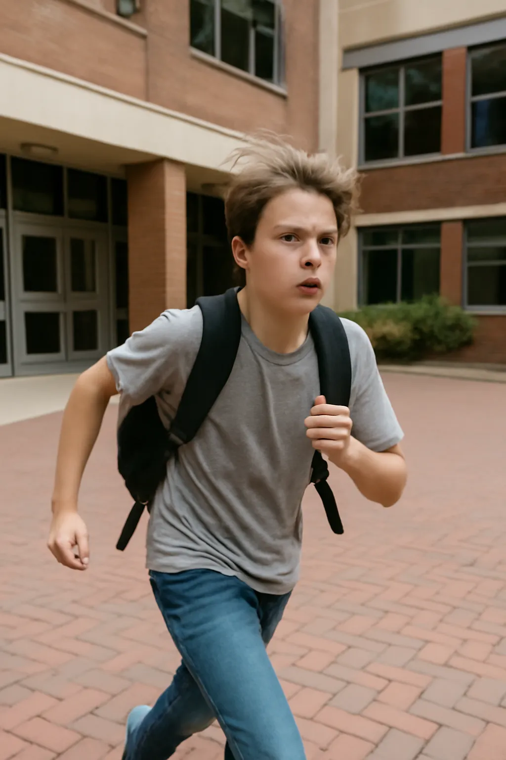 Middle school student escape