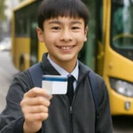 Middle school student bus card fee