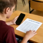 Middle school student class schedule