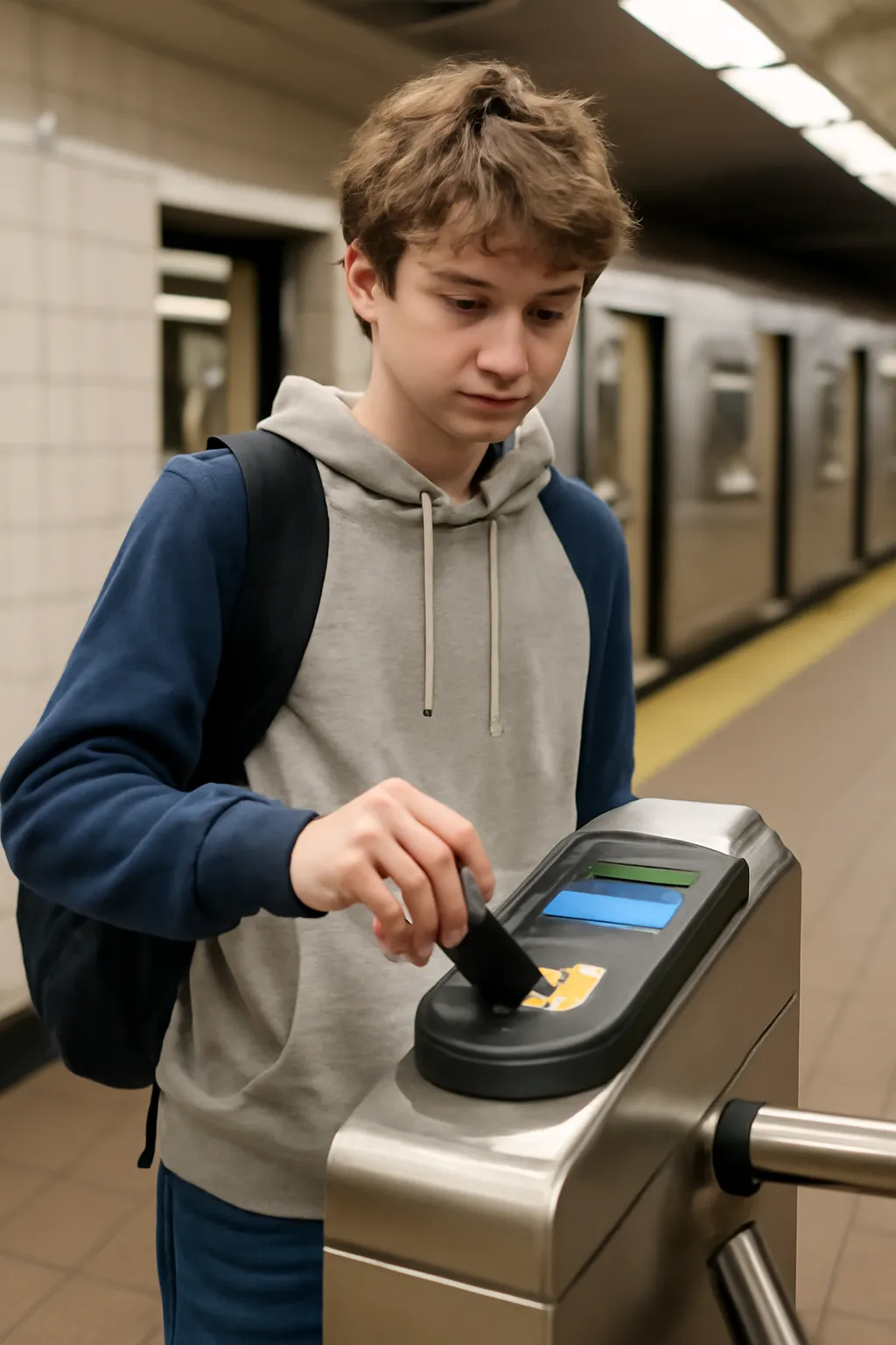 Middle school student subway rates