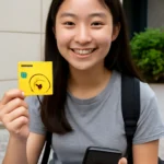 Middle school student Kakao Bank Card
