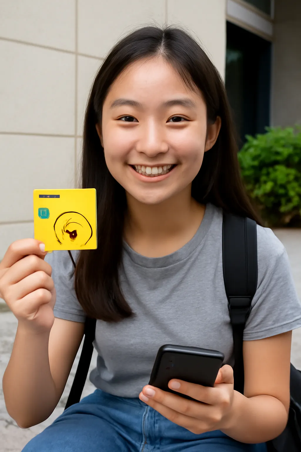 Middle school student Kakao Bank Card